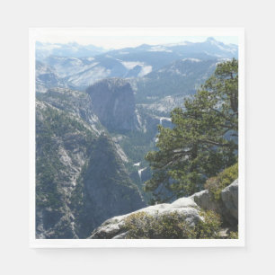 Serviette En Papier Vue sur la montagne Yosemite dans le parc national