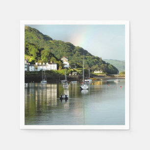 SERVIETTE EN PAPIER VUES DES ALLES