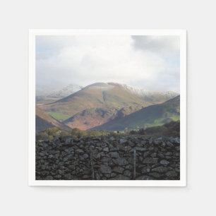 SERVIETTE EN PAPIER VUES DES ALLES