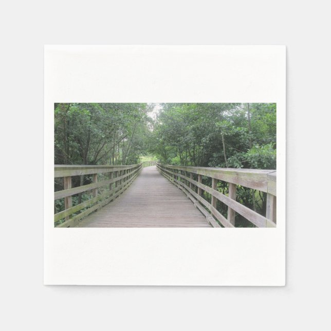 Serviette En Papier Walking Trail Cocktail Napkins (Devant)