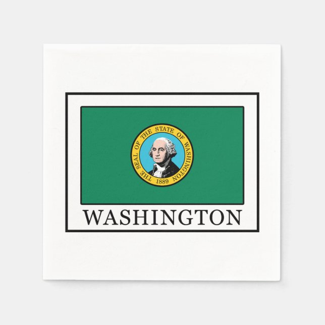 Serviette En Papier Washington (Devant)