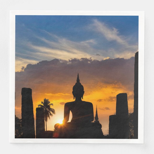Serviette En Papier Wat Mahathat (Devant)