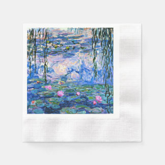 Serviette En Papier Water Lilies, 1919, par Monet