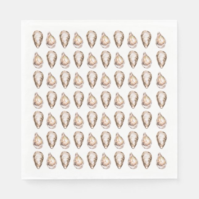 Serviette En Papier Watercolor Coastal Seascape Wedding  (Devant)