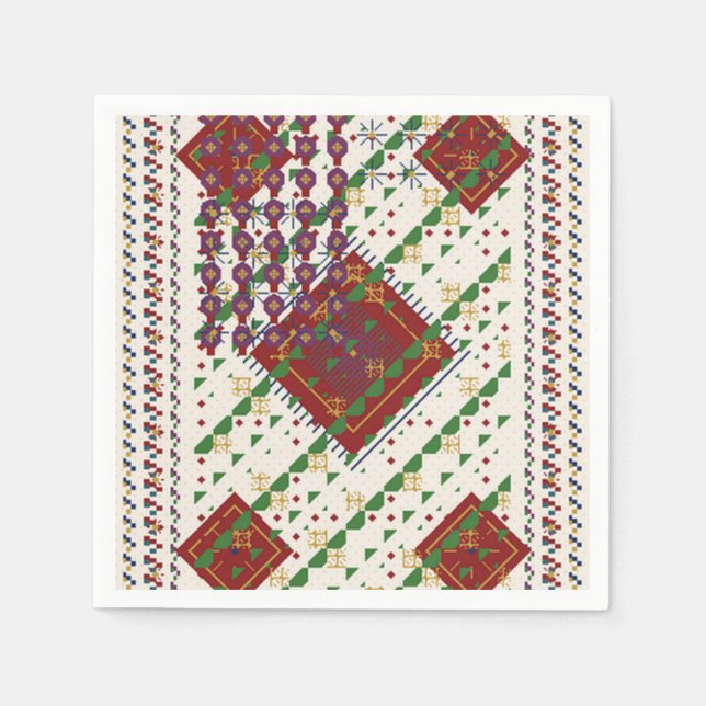 Serviette En Papier Wedding  (Devant)