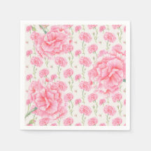 Wedding shower floral rose de la carnation