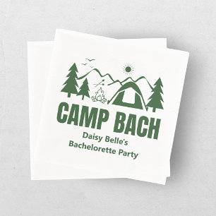 Serviette En Papier Week-end de célibataire au Modern Green Camp