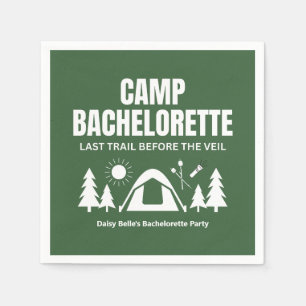 Serviette En Papier Week-end de célibataire au Modern Green Camp