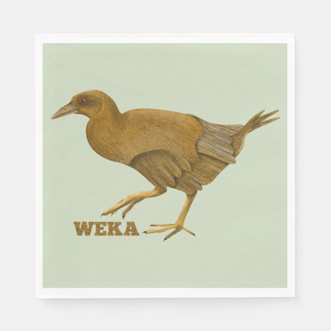 Serviette En Papier Weka New Zealand Bird (Devant)