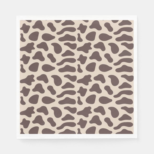 Serviette En Papier Western Cowboy Premier Rodeo Boys Anniversaire (Devant)