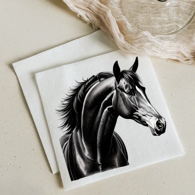Serviette En Papier Western Mariage Horse Rustique Pays équestre (Créateur téléchargé)