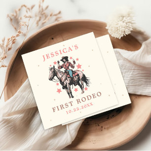 Serviette En Papier Western Wild West Country Cowgirl fête d'anniversa