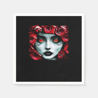 Serviette En Papier Whimsigoth - Forêts mystiques et magie de la lune