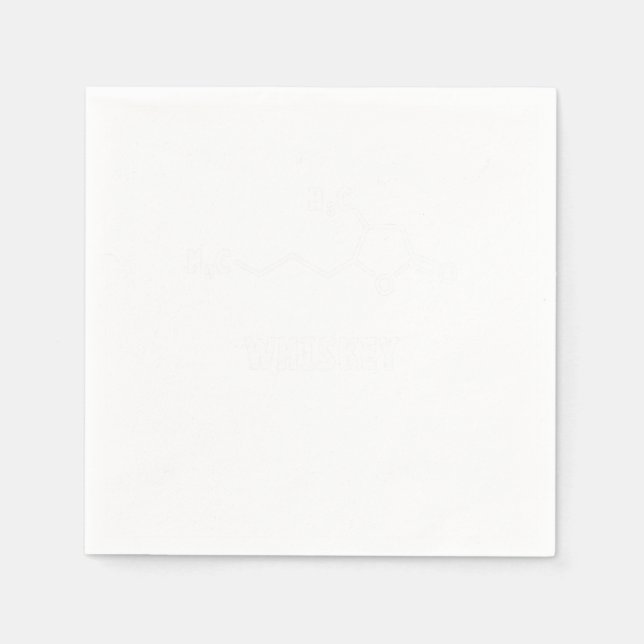 Serviette En Papier Whiskey (Devant)