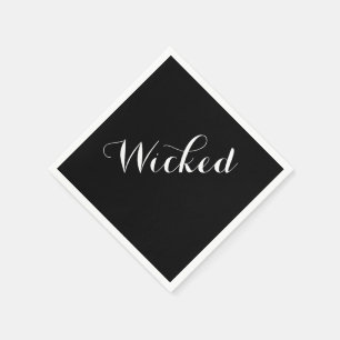 Serviette En Papier Wicked Halloween Napkin