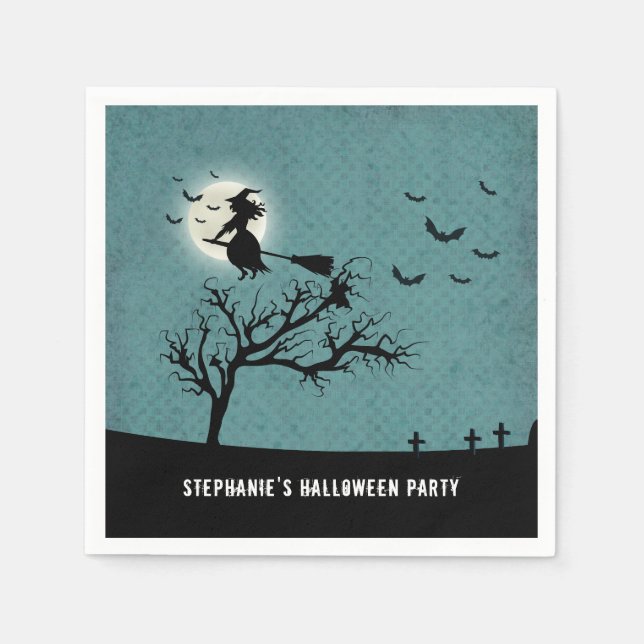 Serviette En Papier Wicked Witch (Devant)