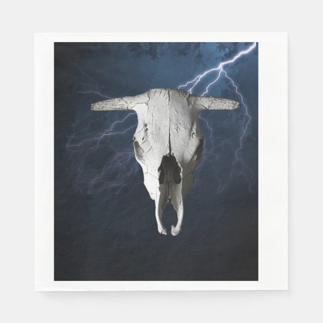 SERVIETTE EN PAPIER WILD WEST (Devant)