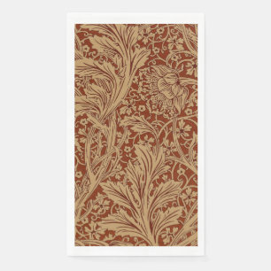 Serviette En Papier William Morris Arcadia Floral Garden Fleur Classiq