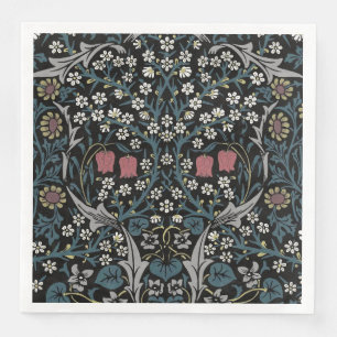 Serviette En Papier William Morris Blackthorn Floral Art Nouveau