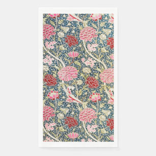 Serviette En Papier William Morris Cray Fleur Vintage Design Floral