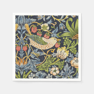 Serviette En Papier William Morris - Fraise Thief Motif Floral