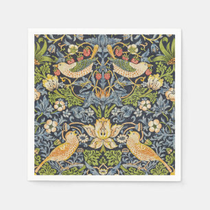 Serviette En Papier William Morris - Fraise Thief Motif Floral