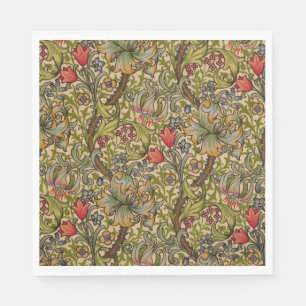 Serviette En Papier William Morris Golden Lily
