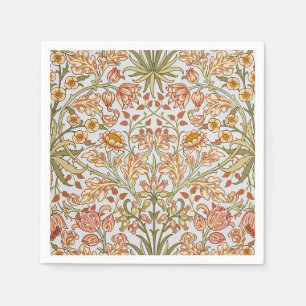 Serviette En Papier William Morris Hyacinth Art botanique floral