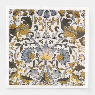 Serviette En Papier William Morris Lodden Fleur florale
