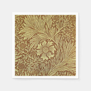 Serviette En Papier William Morris Marigold Motif de fleurs antiques