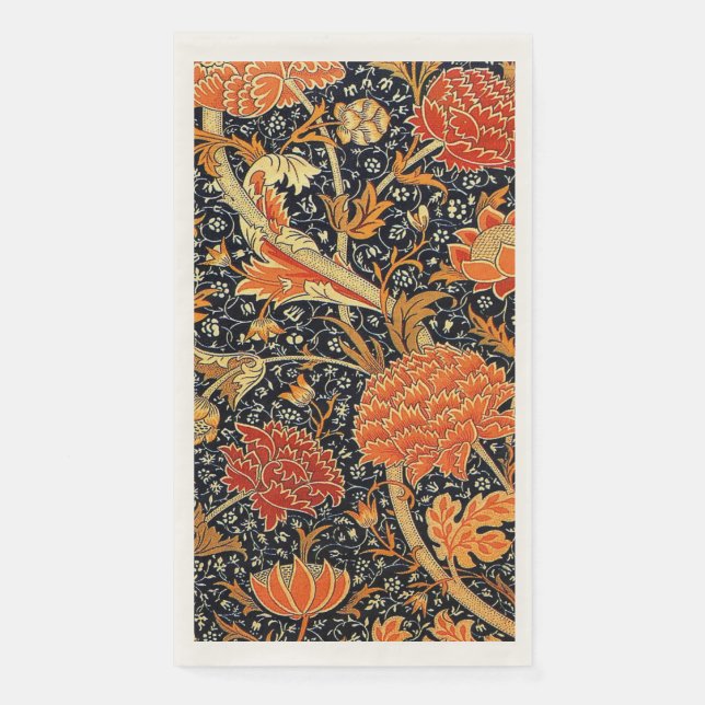 Serviette En Papier William Morris motif, Cray, (Devant)