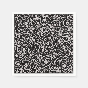 Serviette En Papier William Morris Motif de la feuille de vigne