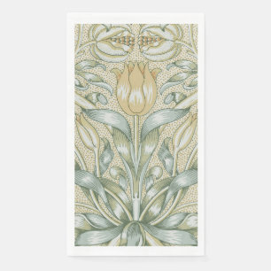 Serviette En Papier William Morris Motif Grenade Antique Lily