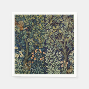 Serviette En Papier William Morris Pheasier Bois Bois