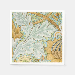 Serviette En Papier William Morris Vintage St James Motif Acanthus
