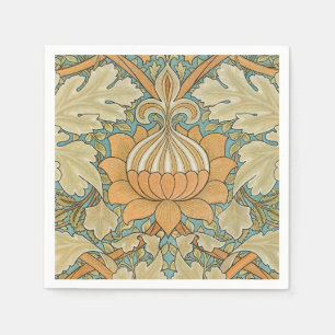 Serviette En Papier William Morris Vintage St James Motif Acanthus