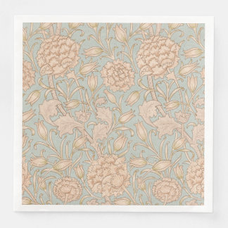 Serviette En Papier William Morris Wild Tulip Fleur Design Floral