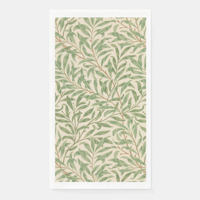 Serviette En Papier William Morris Willow Bough Garden Flower Classic (Devant)