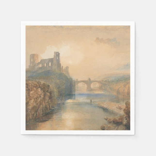 Serviette En Papier William Turner Barnard Castle  (Devant)
