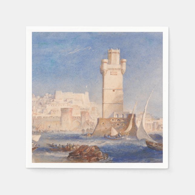Serviette En Papier William Turner Rhodes (Devant)