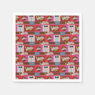 Serviette En Papier Willy Wonka & Chocolate Factory Anniversaire
