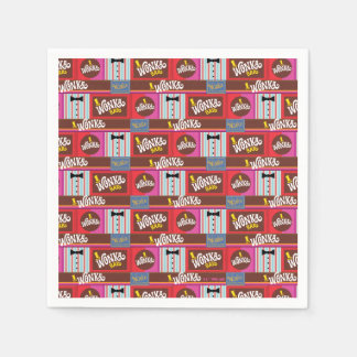 Serviette En Papier Willy Wonka & Chocolate Factory Anniversaire