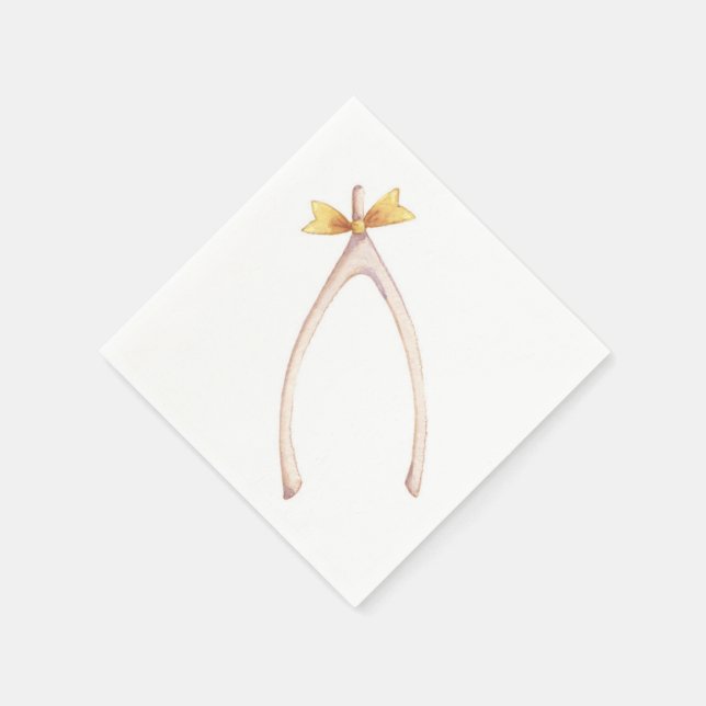 Serviette En Papier Wishbone - serviettes (Coin)