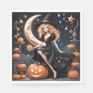 Serviette En Papier Witchy Wonderland