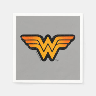 Serviette En Papier Wonder Woman   Logo saisonnier