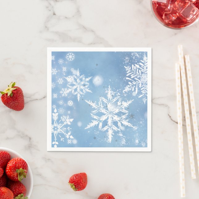 Serviette En Papier Wonderful Christmas Snow (En situation)