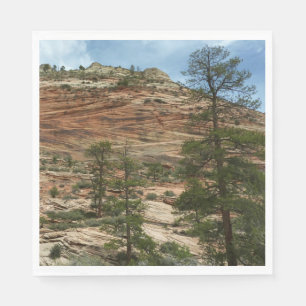 Serviette En Papier Worn Rock Walls dans le Parc national de Sion