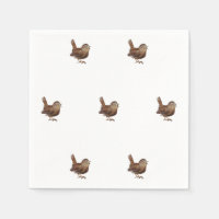 Wren Bird chante bruyante et belle chanson
