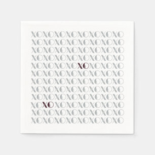 SERVIETTE EN PAPIER XOXO