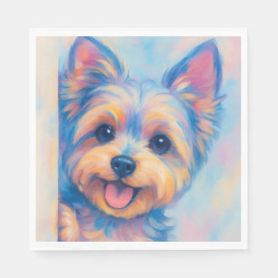 Serviette En Papier Yorkie Napkins